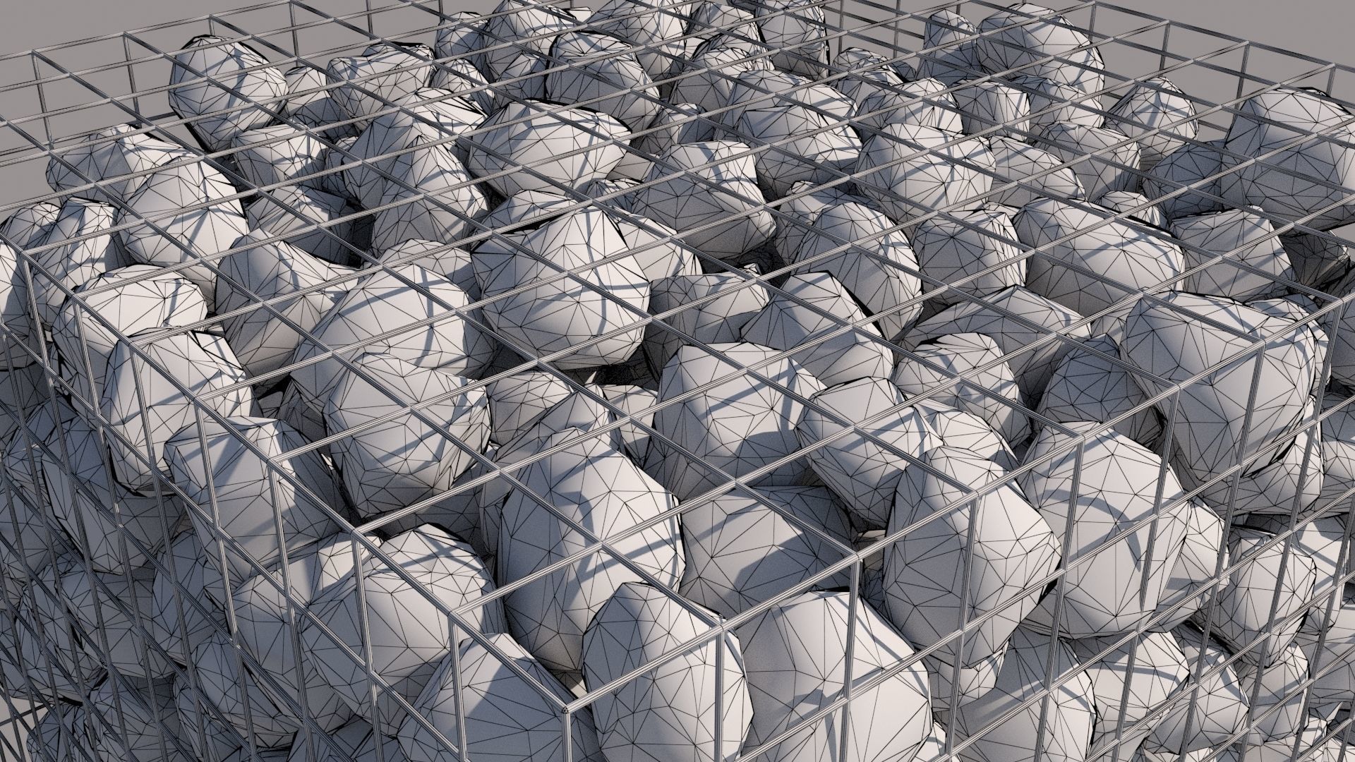 Gabion Cube 3D model_15