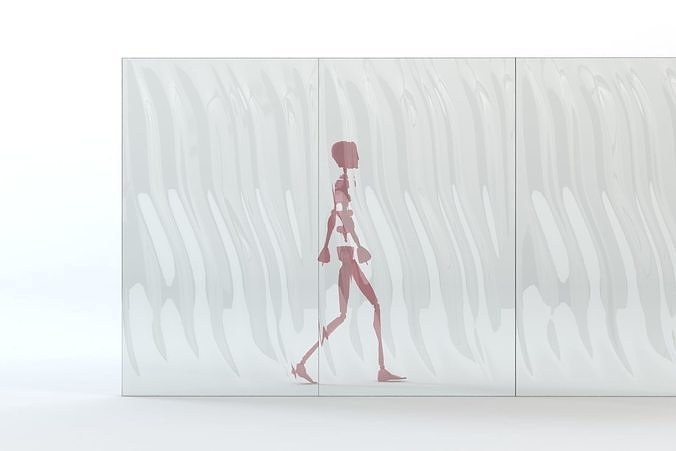 Lasvit Glass Wall Module 3D model
