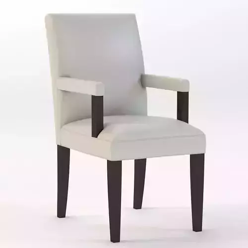 Langham Dining Carver Chair 3D model