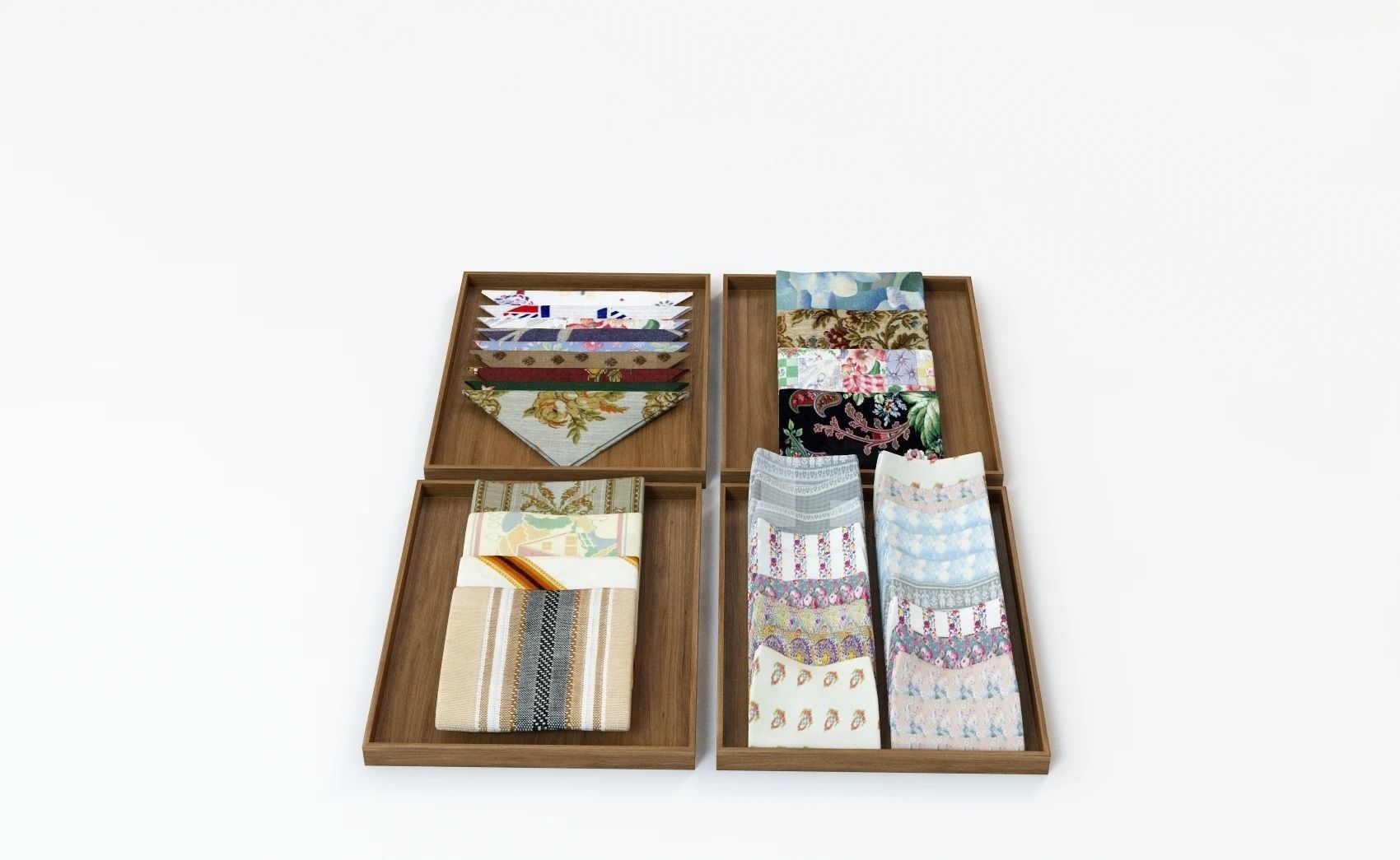 Laid Cloth Showcase 3D model_3