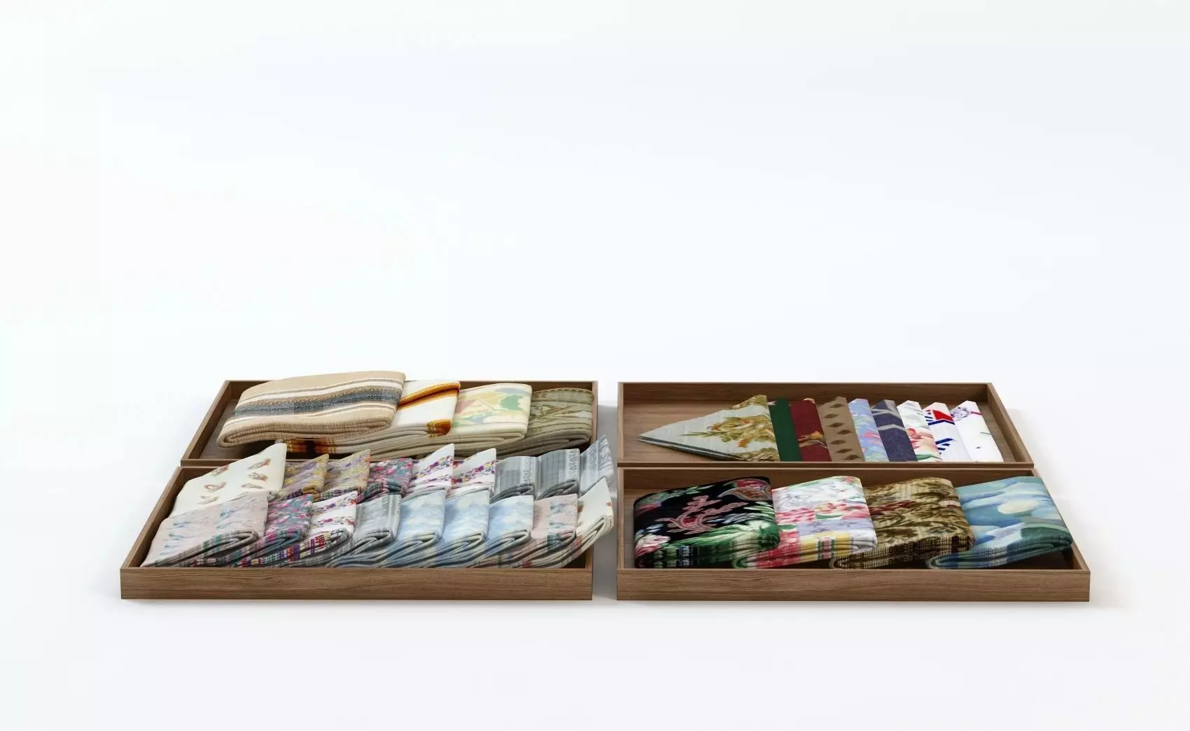 Laid Cloth Showcase 3D model_0