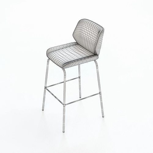 Kruz Stool 3D model 5