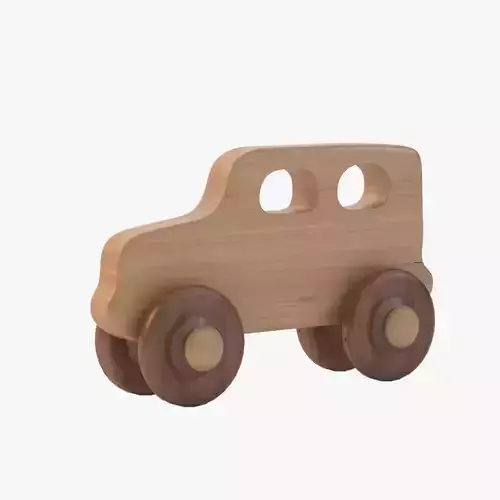 Kid Wooden Toy Car
