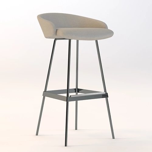 Karl Barstool 3D model