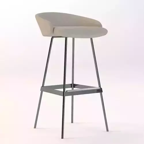 Karl Barstool 3D model