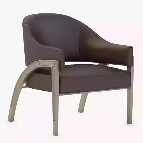 Kagney Leather Occasional Chair