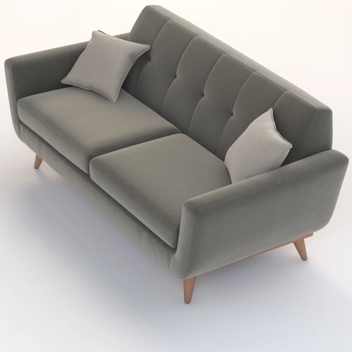 Joybird Hughes Two Seater 3D model_7