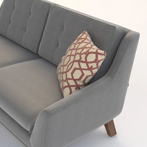 Joybird Eastwood Two Seater 3D model 6