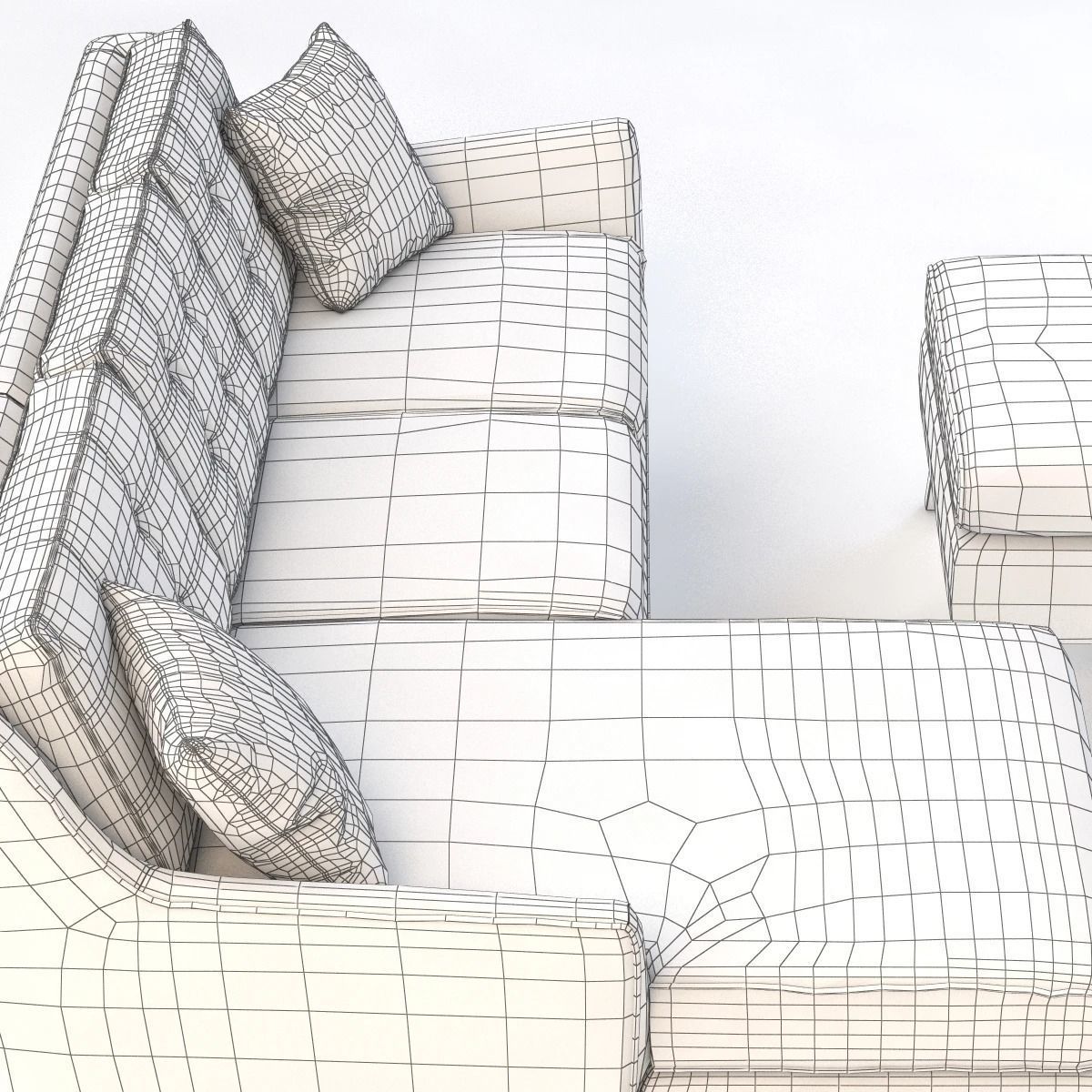 Joybird Eastwood Sofa Set 3D model_4