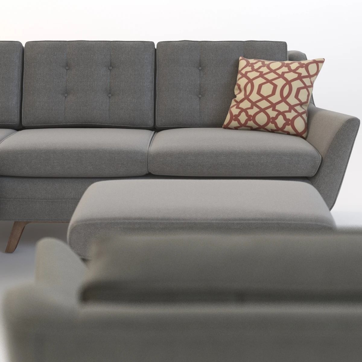 Joybird Eastwood Sofa Set 3D model_6
