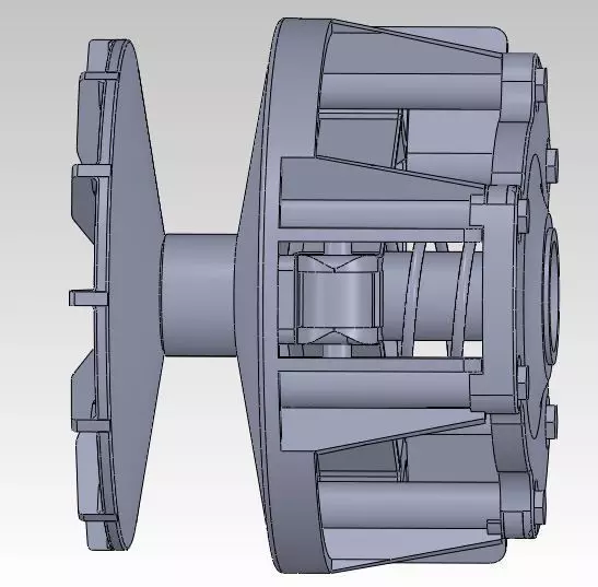 Polaris cvt 1 Free 3D model