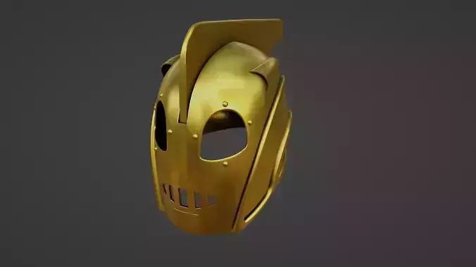Rocketeer Retro Helmet for 3D printing