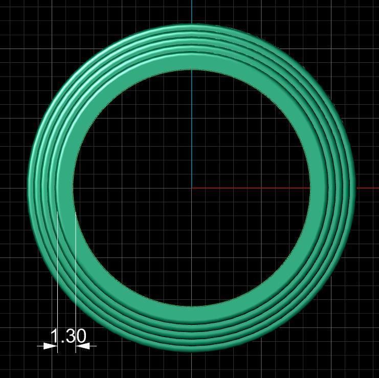 Rings Tree 3D print model_18