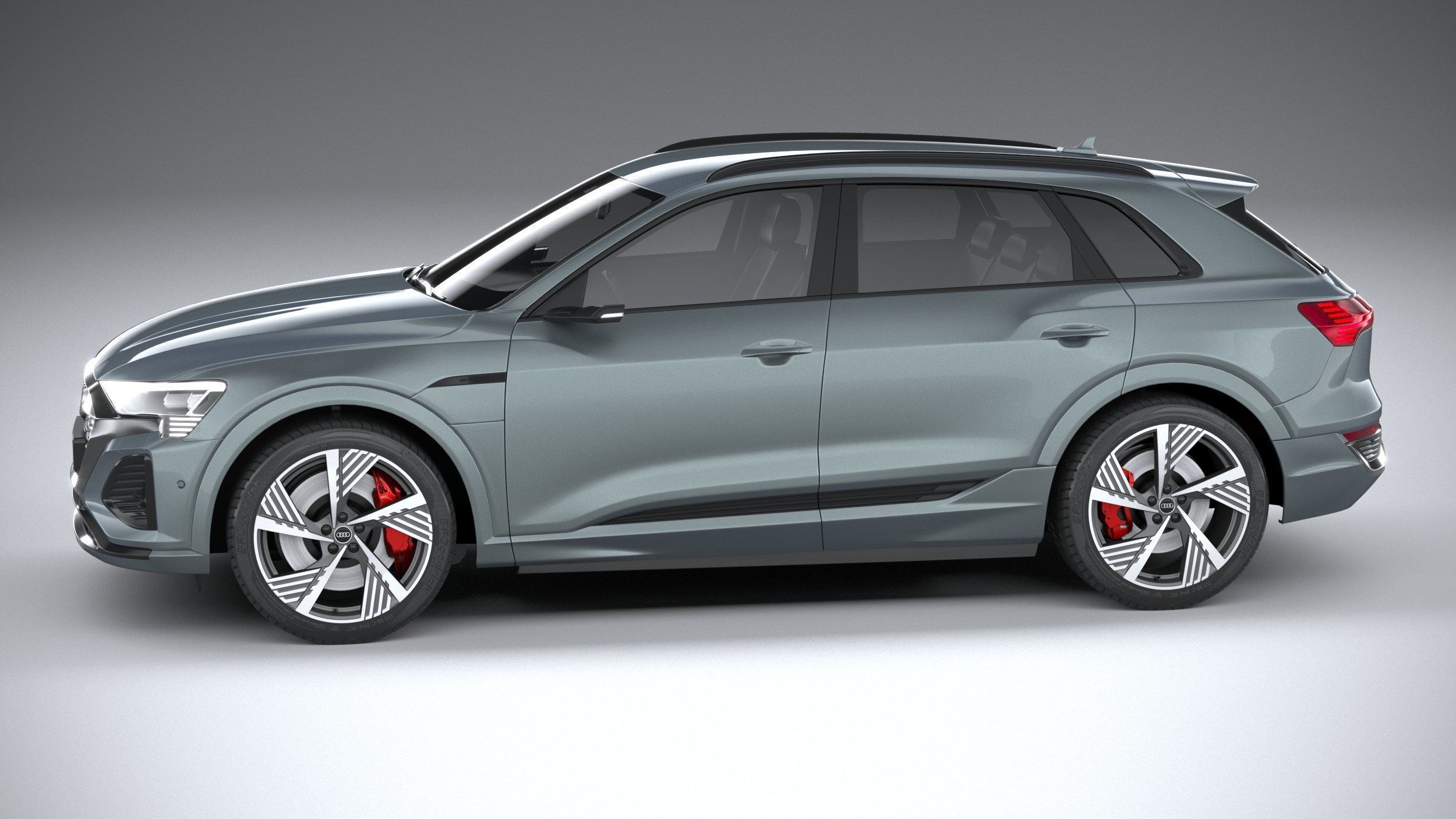 Audi Q8 SLine E-Tron 2024 3D model_8