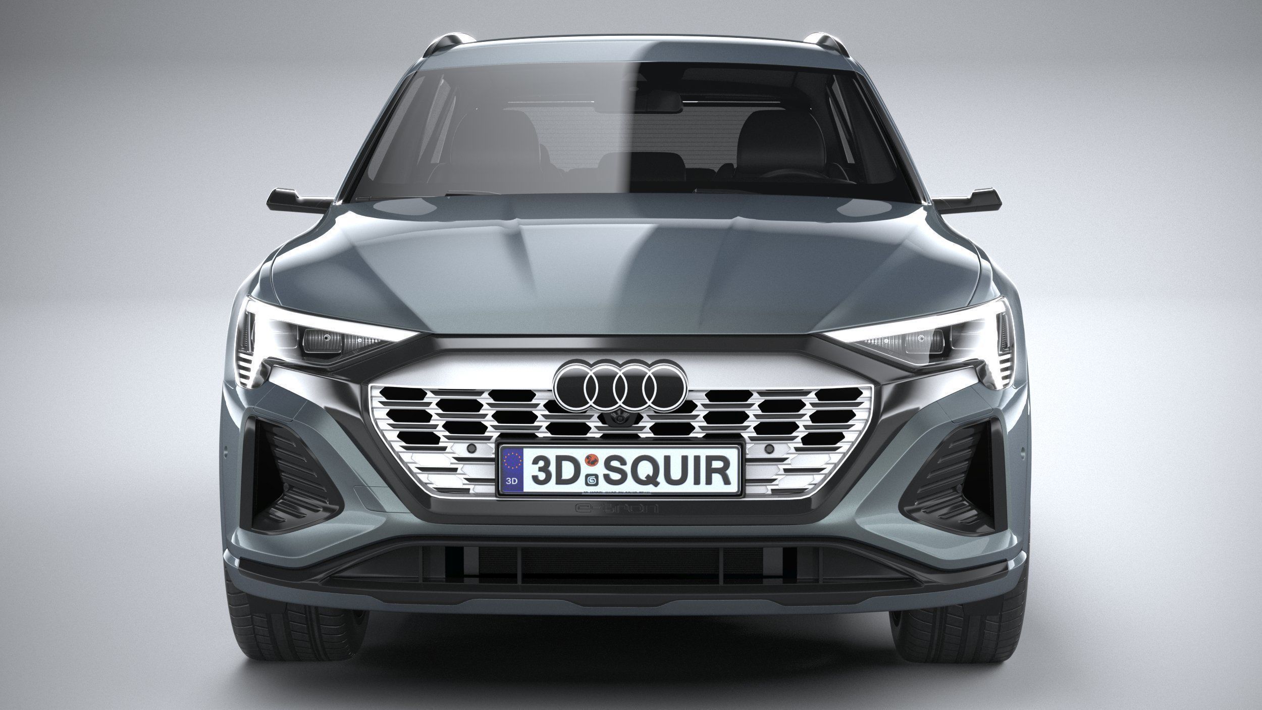 Audi Q8 SLine E-Tron 2024 3D model_13