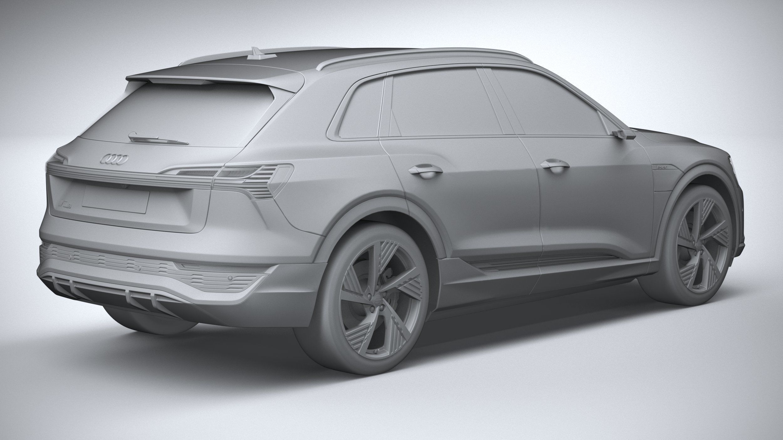 Audi Q8 SLine E-Tron 2024 3D model_25