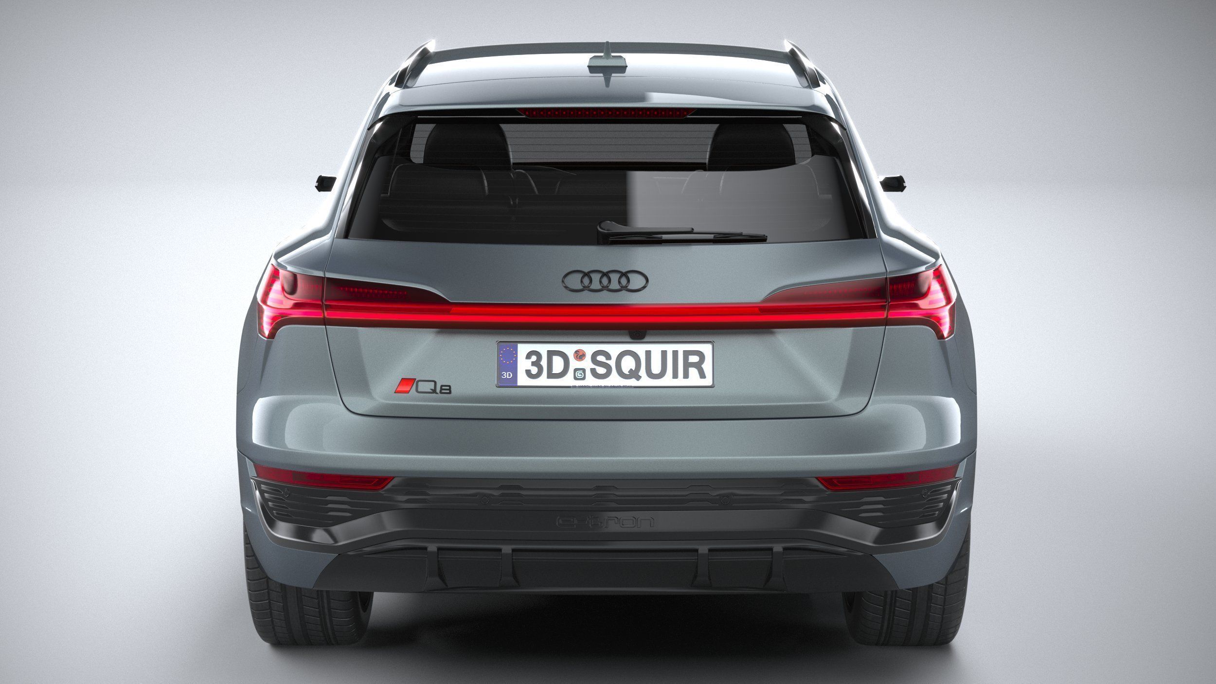 Audi Q8 SLine E-Tron 2024 3D model_4