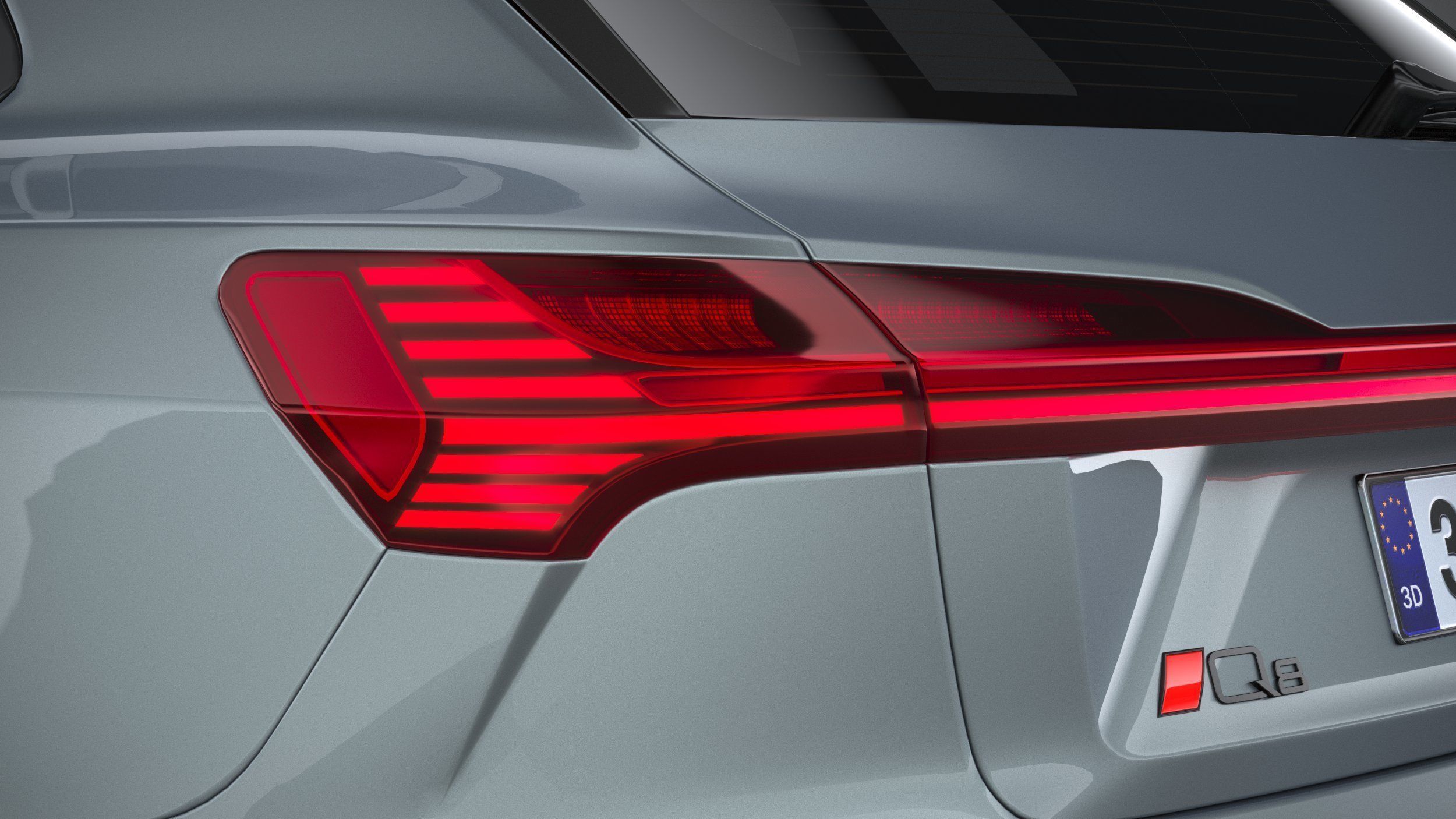 Audi Q8 SLine E-Tron 2024 3D model_15