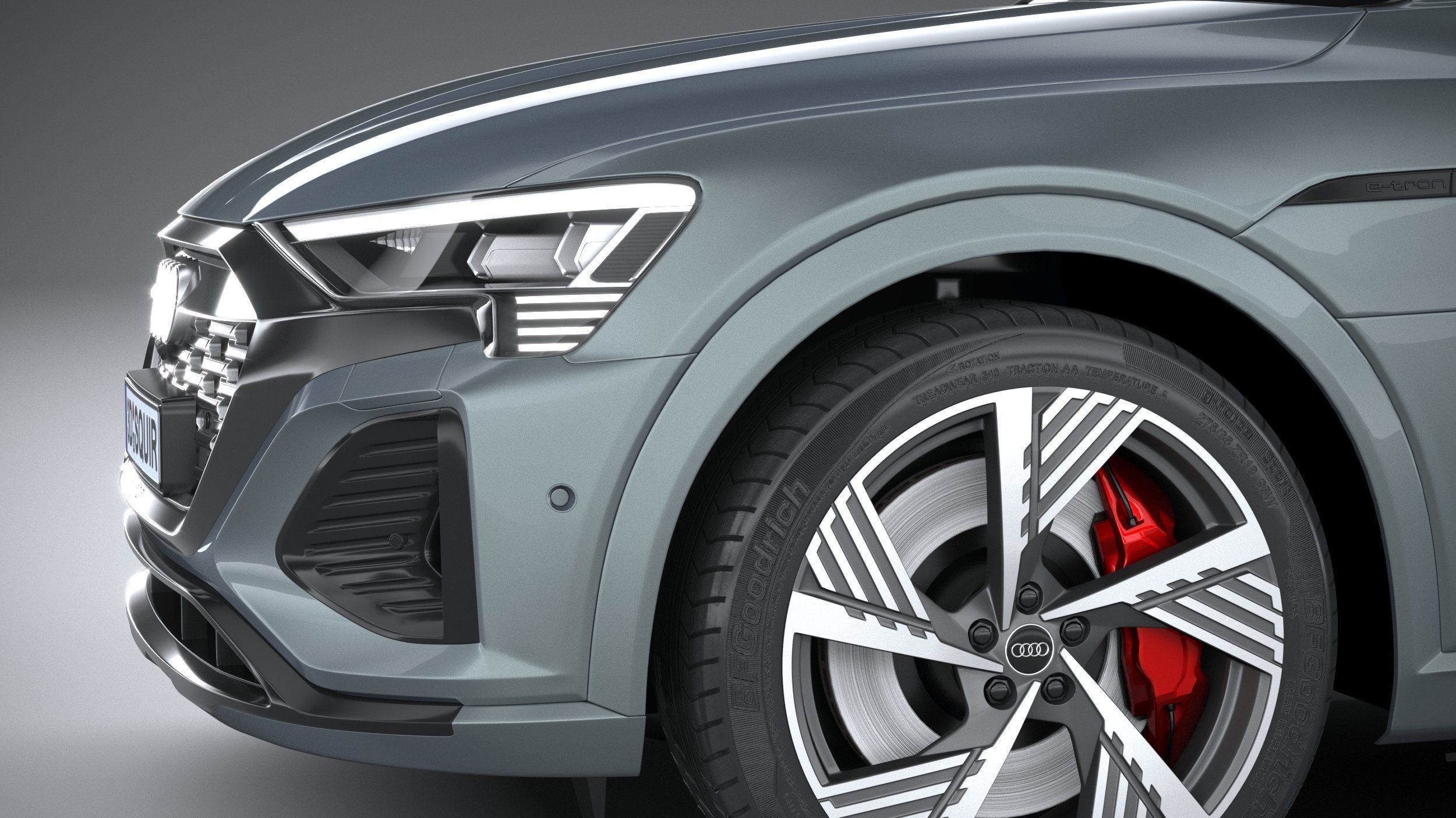 Audi Q8 SLine E-Tron 2024 3D model_3