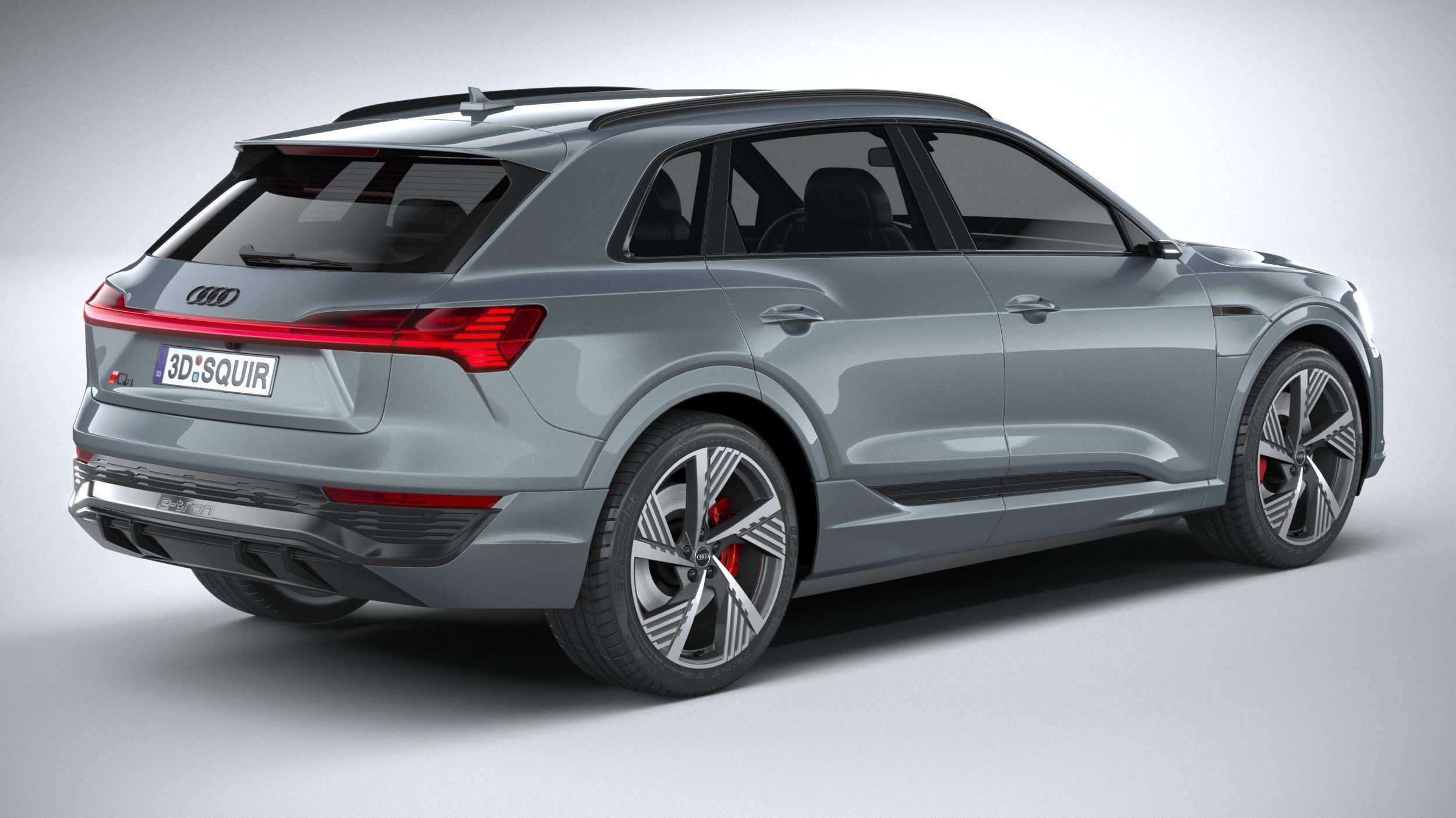 Audi Q8 SLine E-Tron 2024 3D model_17