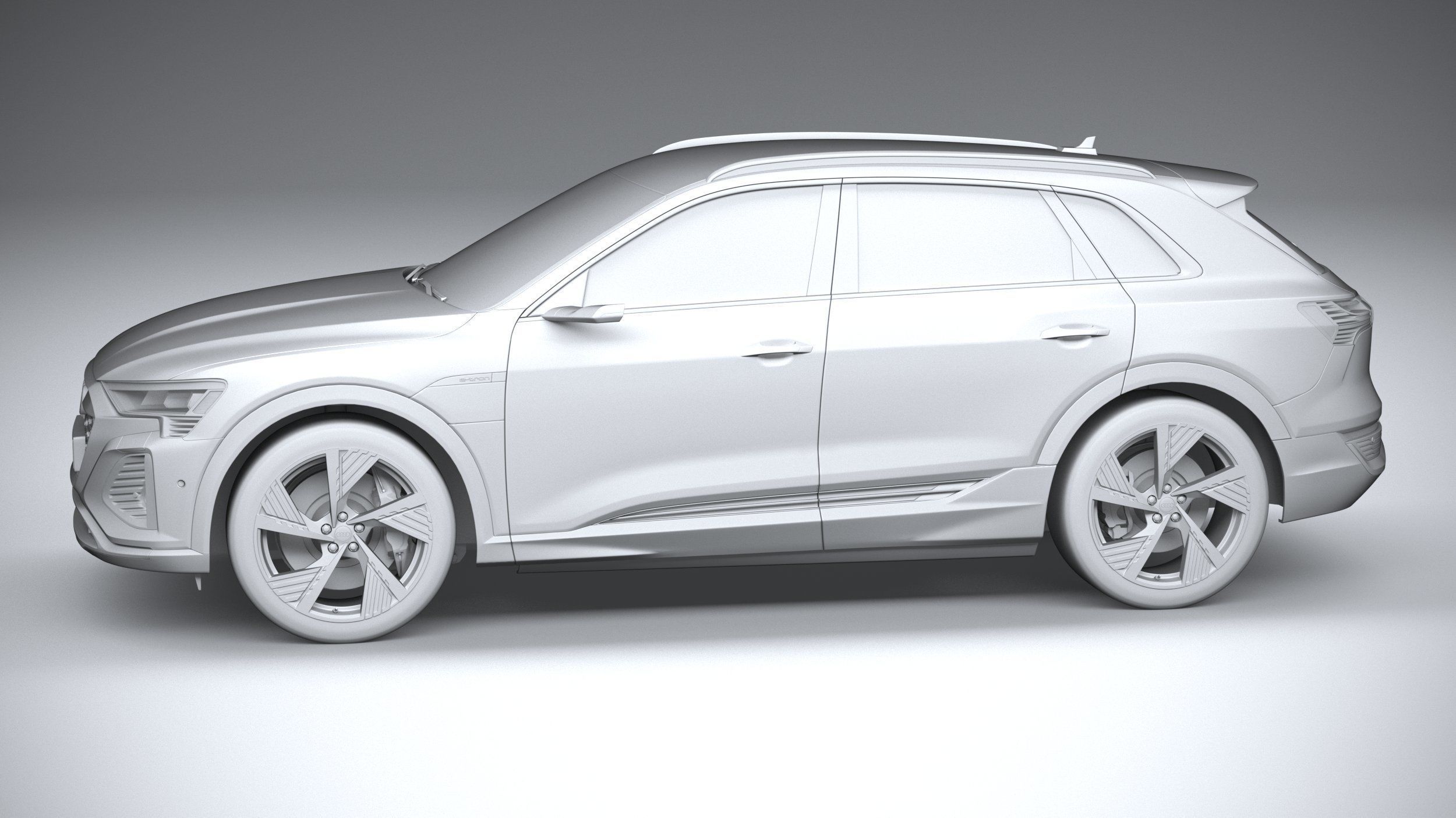 Audi Q8 SLine E-Tron 2024 3D model_22