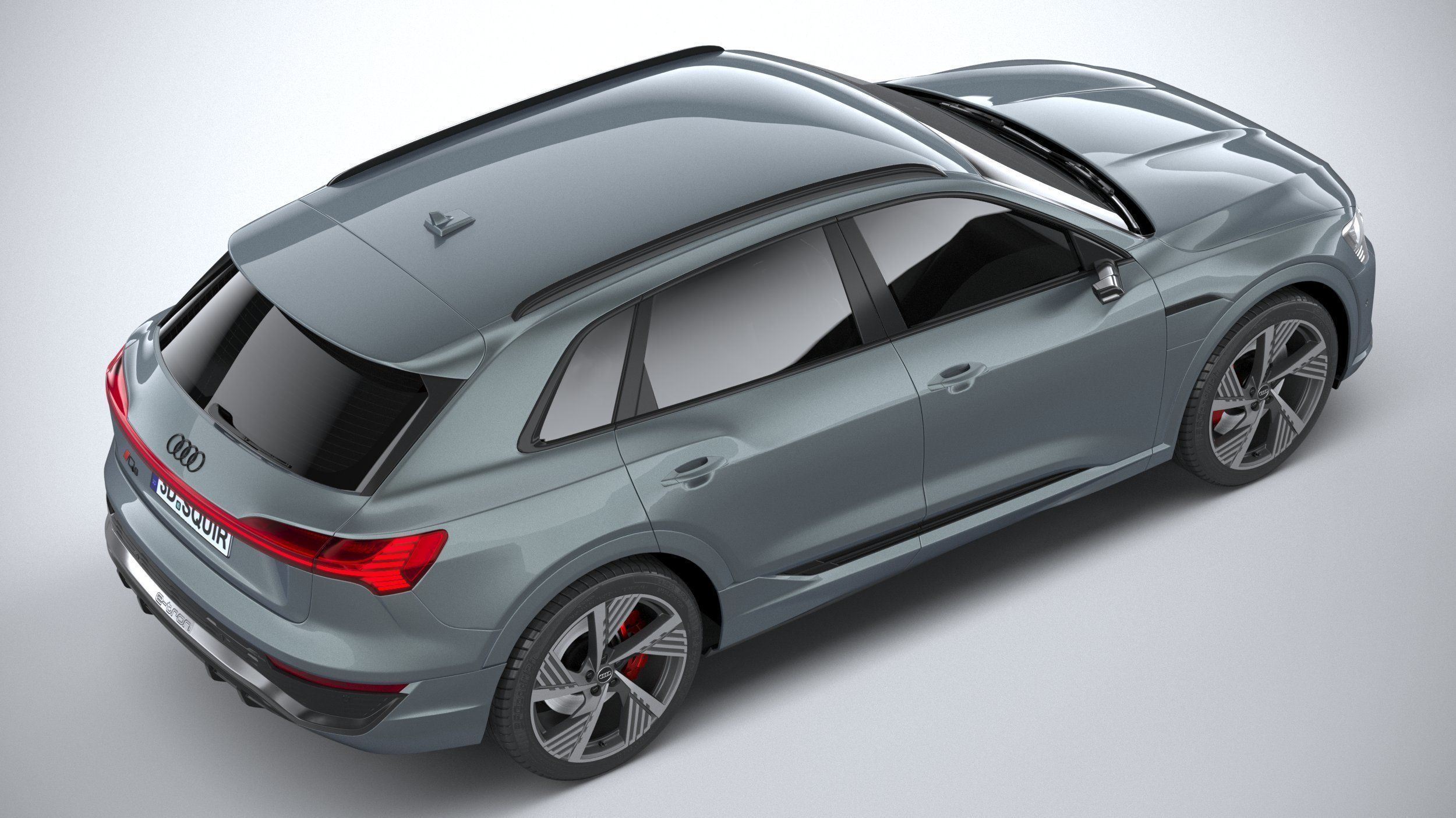 Audi Q8 SLine E-Tron 2024 3D model_10