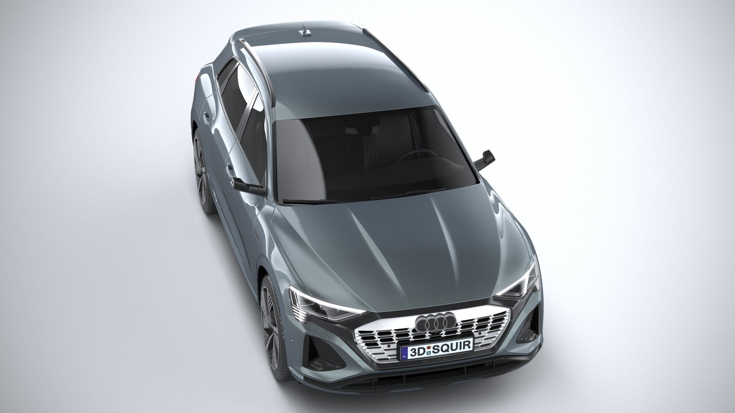 Audi Q8 SLine E-Tron 2024 3D model_12