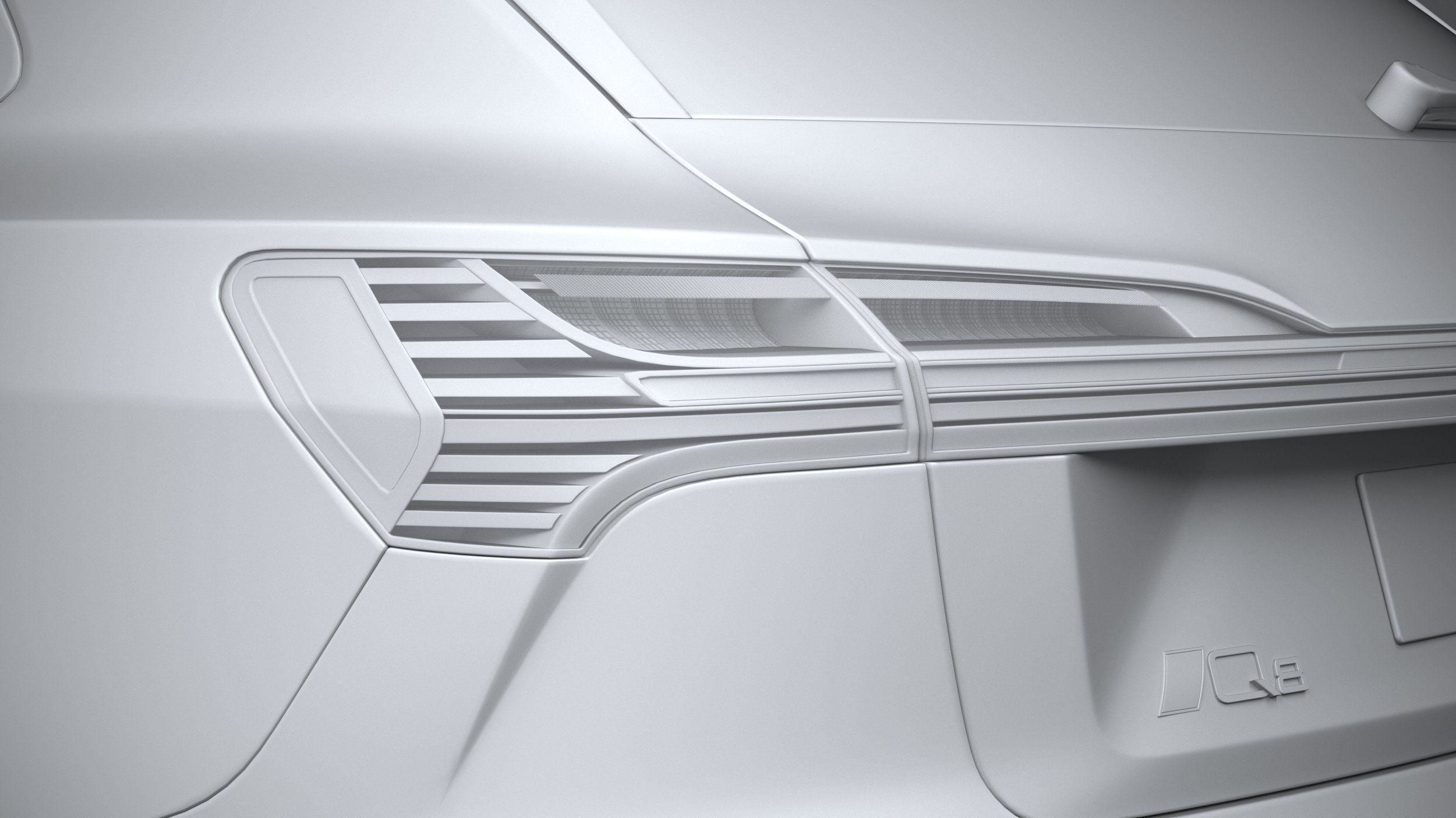 Audi Q8 SLine E-Tron 2024 3D model_24