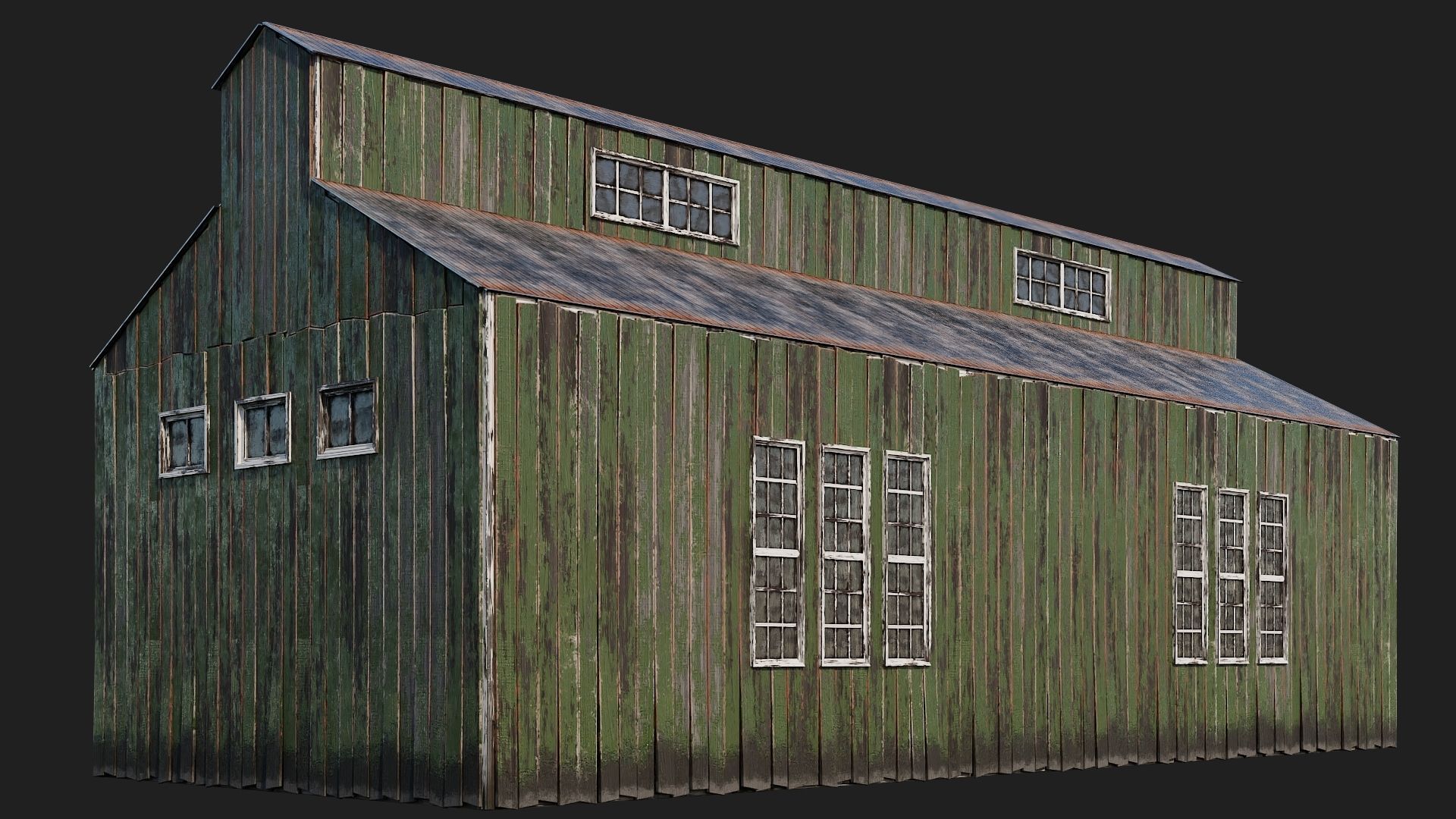 21-22-23-24 - Farm Buildings 4K PBR GameReady Low-poly 3D model_17
