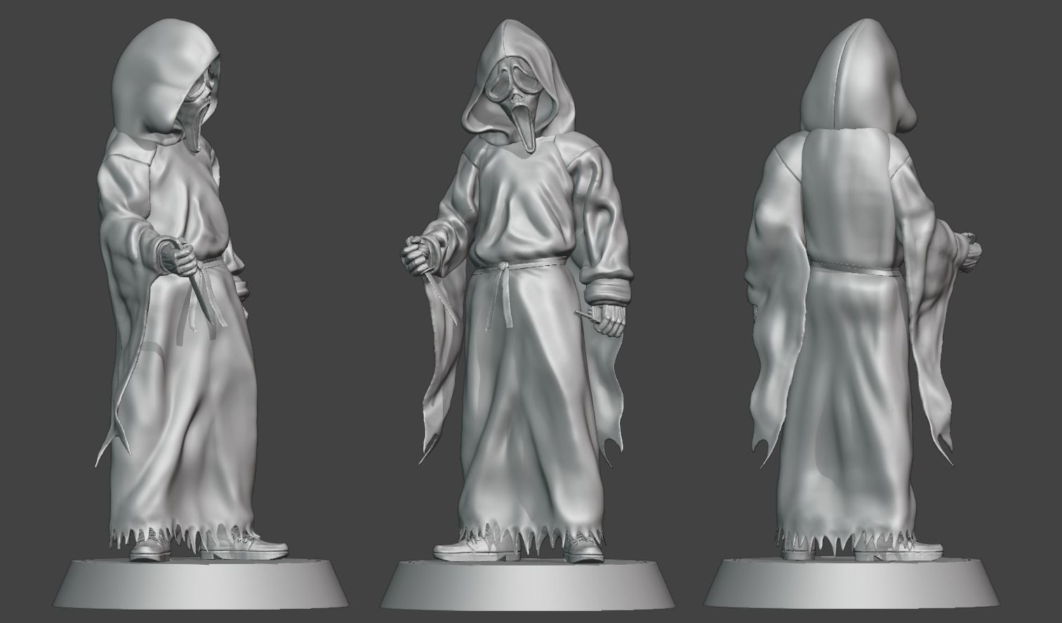Ghostface - collectible 3D print model_2