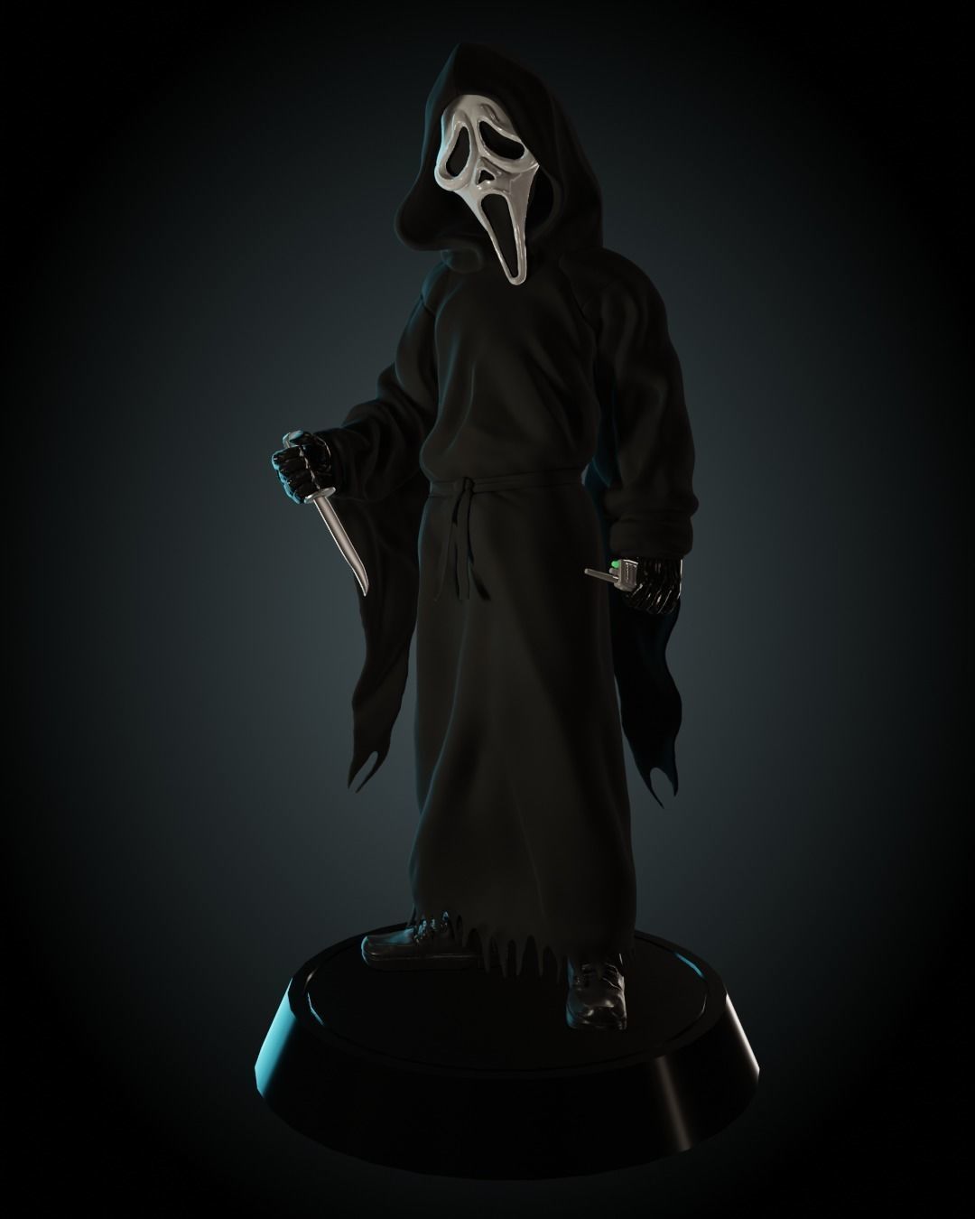 Ghostface - collectible 3D print model_17
