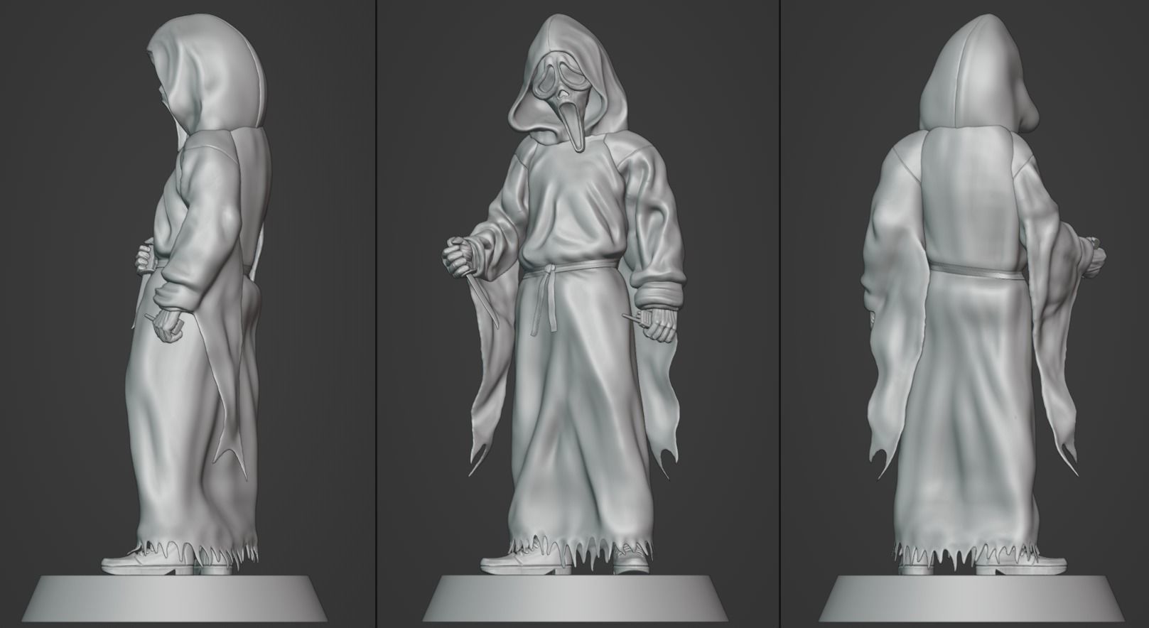 Ghostface - collectible 3D print model_21