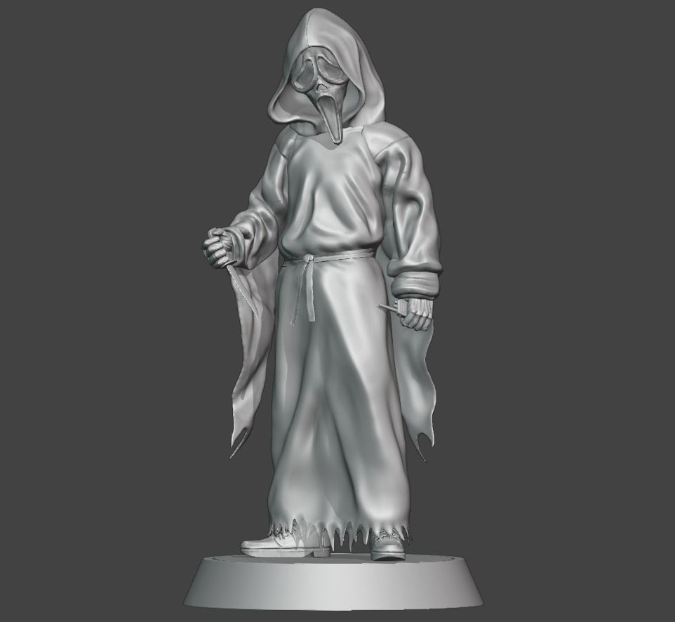 Ghostface - collectible 3D print model_10