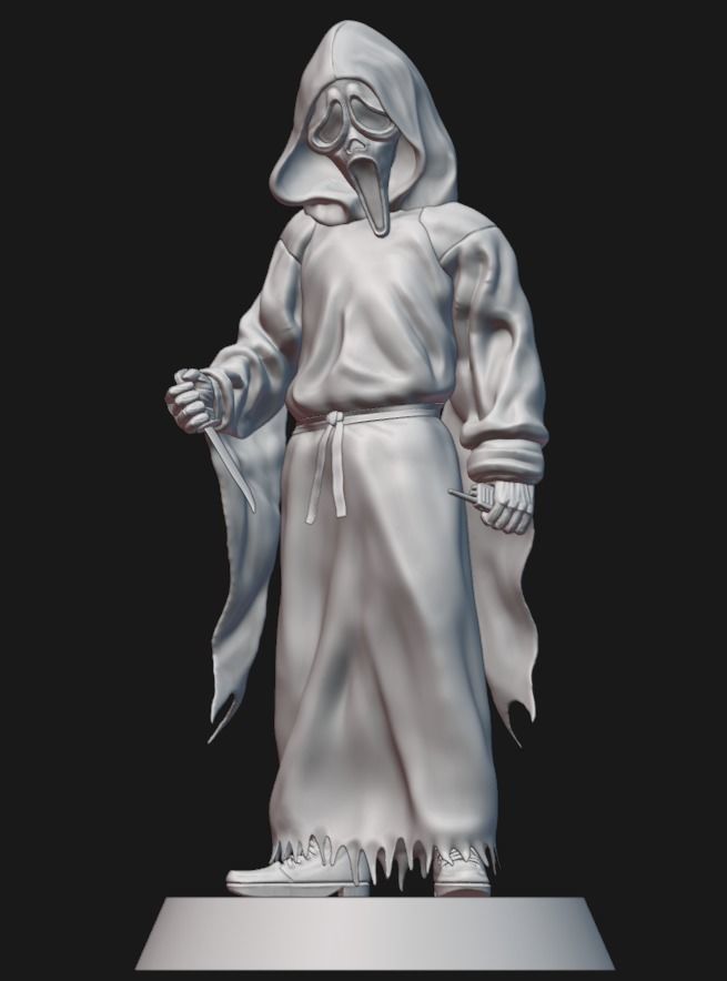 Ghostface - collectible 3D print model_19