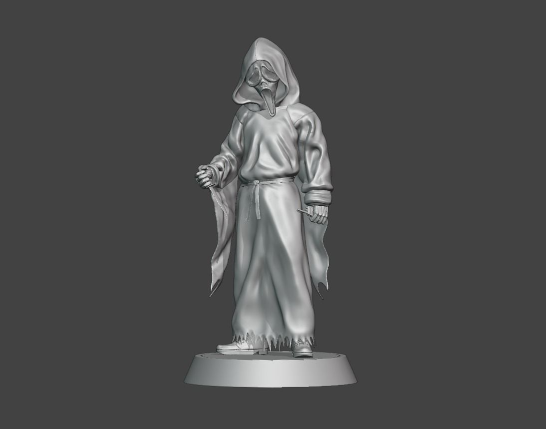 Ghostface - collectible 3D print model_9