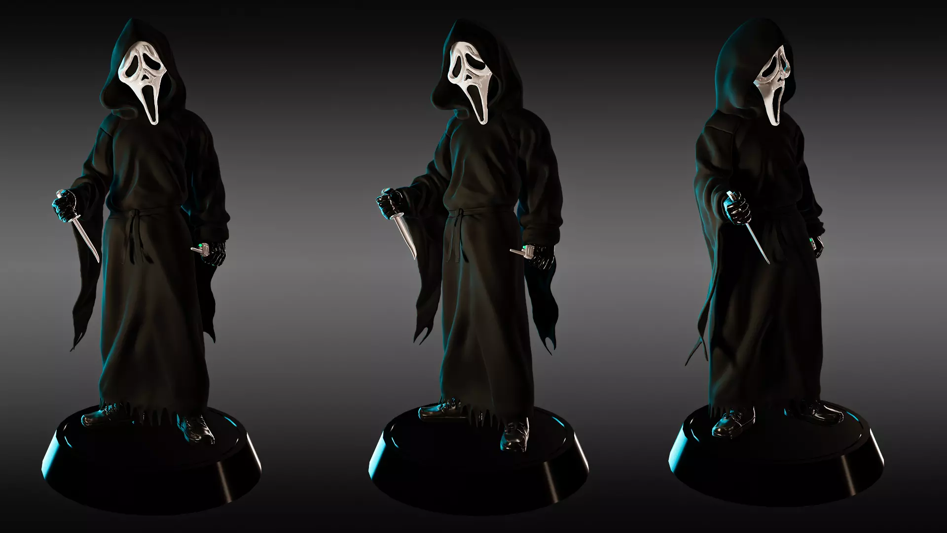Ghostface - collectible 3D print model_0
