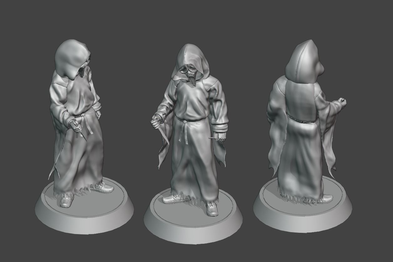 Ghostface - collectible 3D print model_5