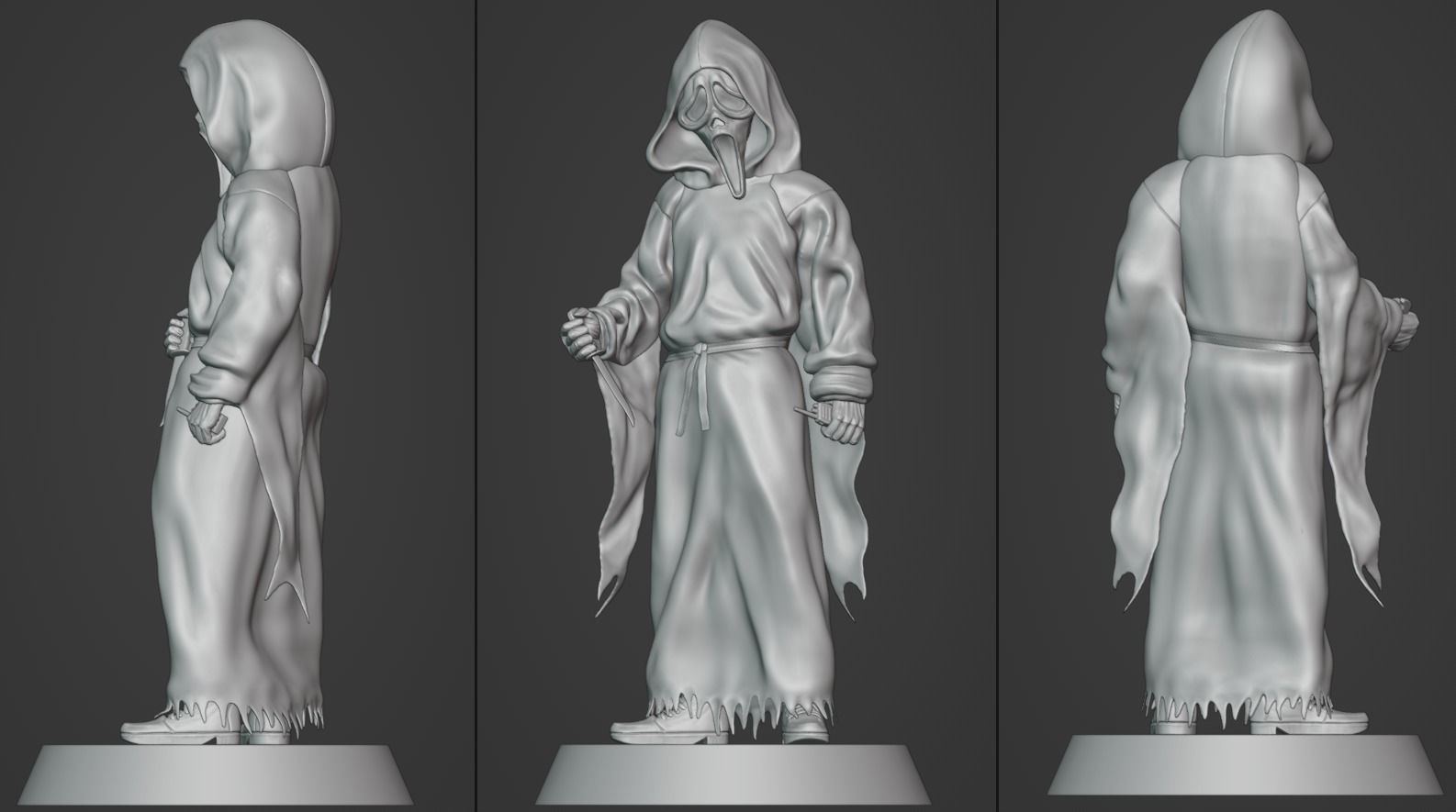 Ghostface - collectible 3D print model_22