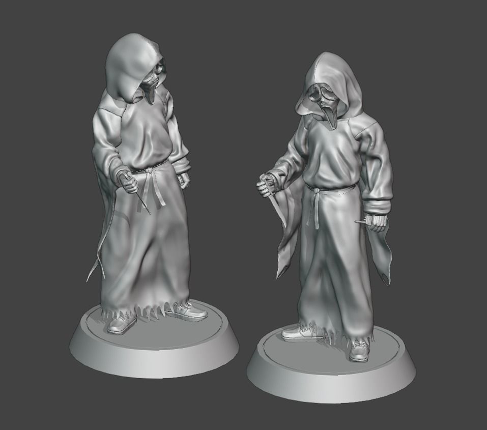 Ghostface - collectible 3D print model_8