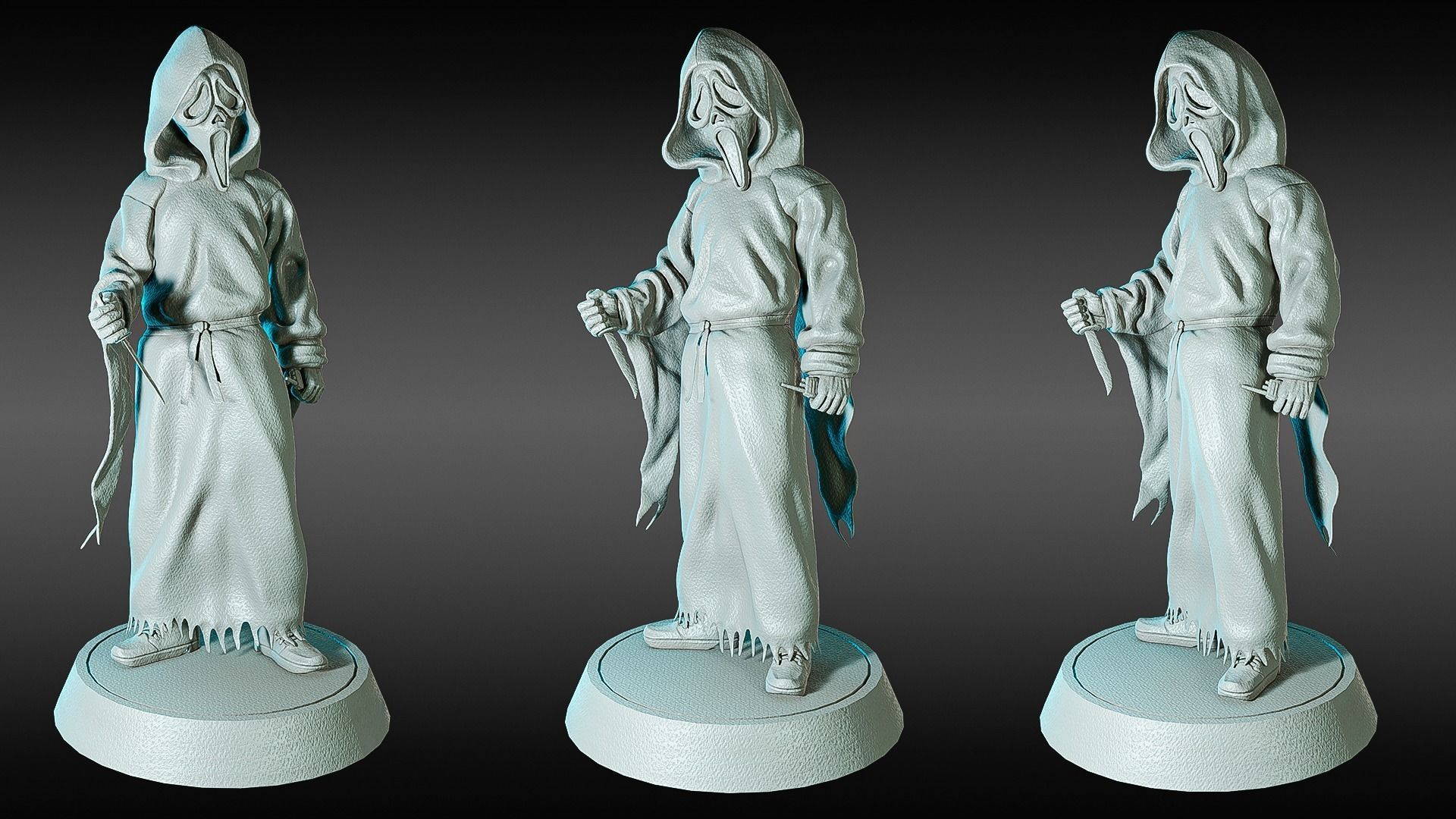 Ghostface - collectible 3D print model_18