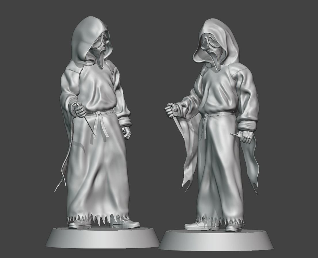 Ghostface - collectible 3D print model_7