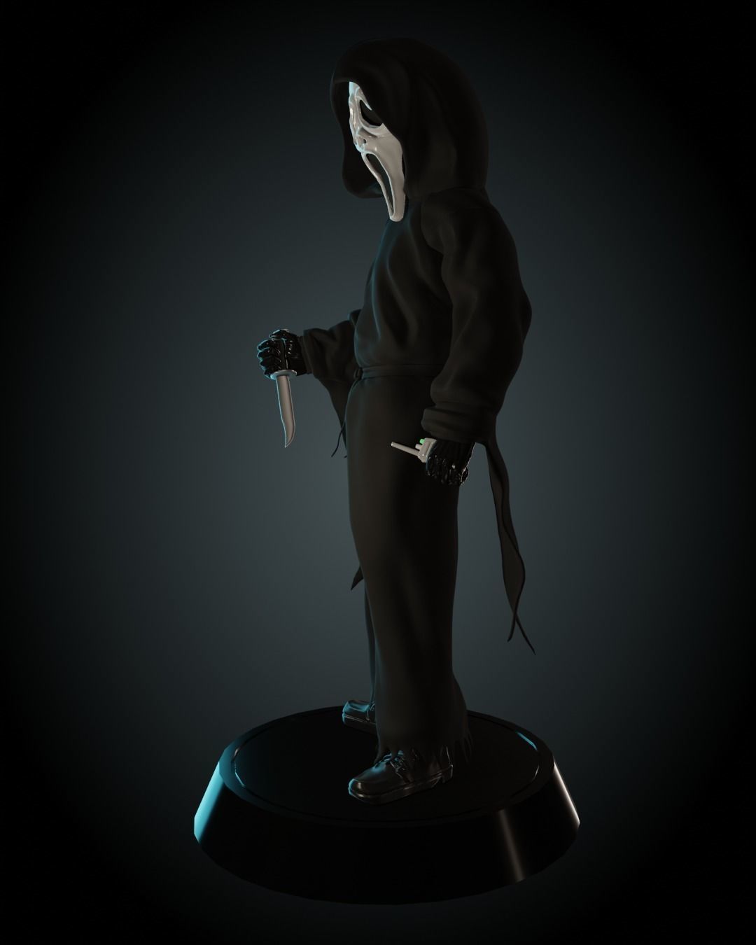 Ghostface - collectible 3D print model_13