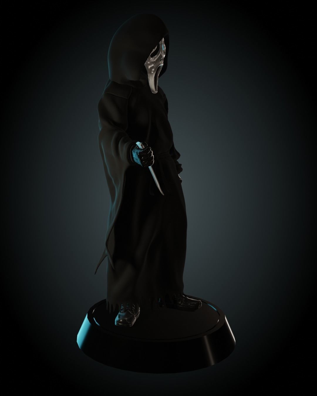 Ghostface - collectible 3D print model_14