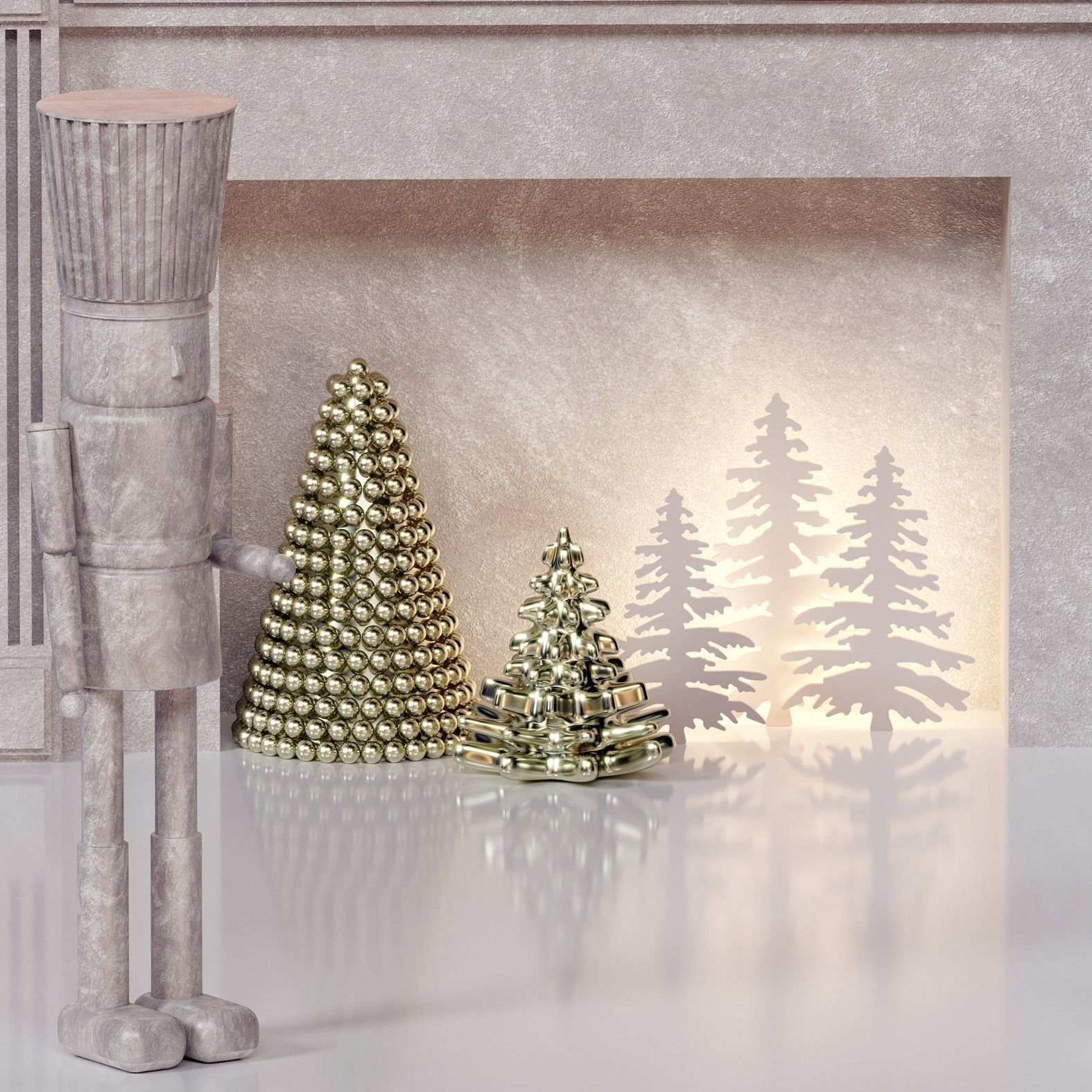 Christmas Decor Set 18 3D model_2