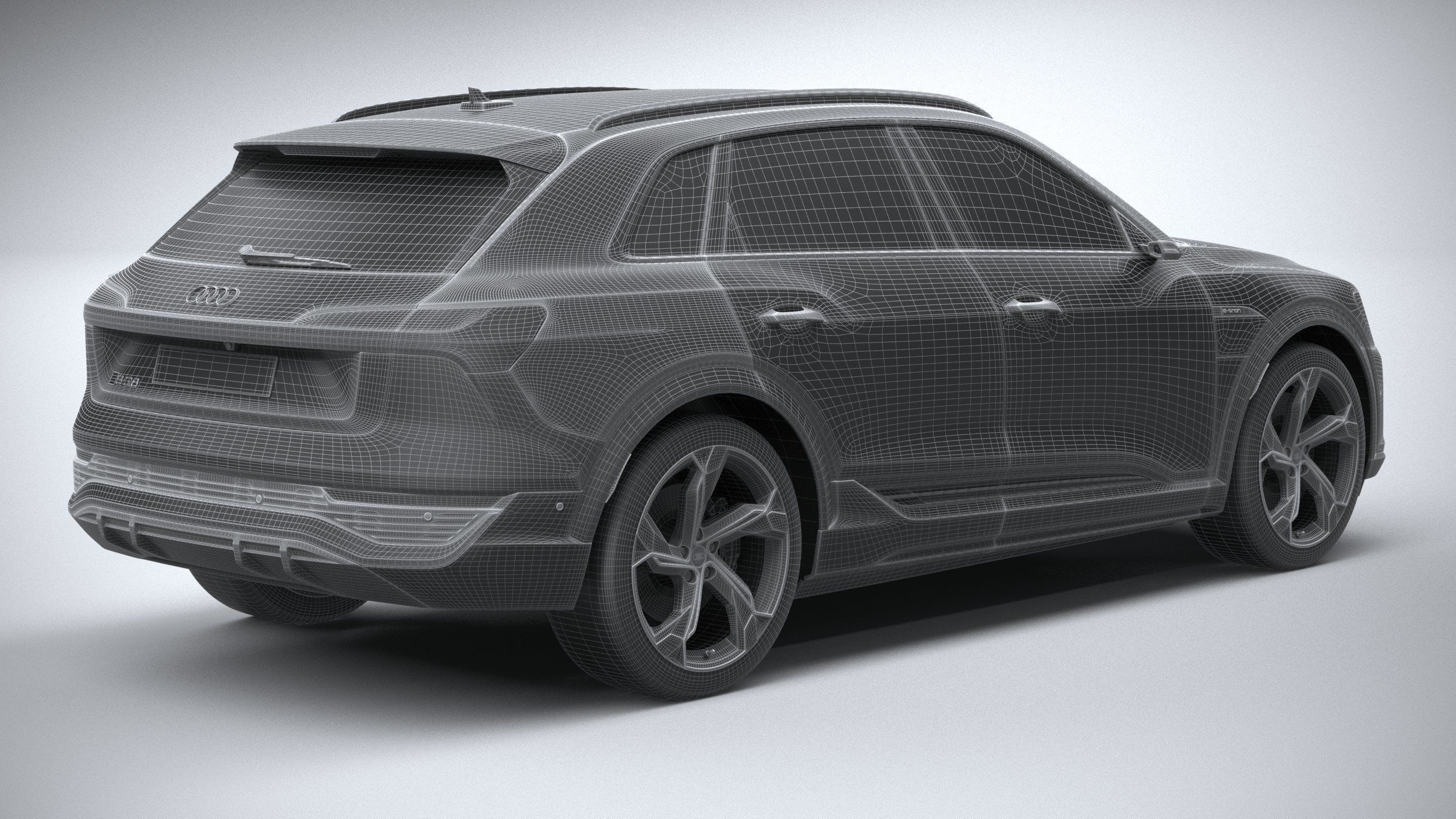 Audi SQ8 E-Tron 2024 3D model_27