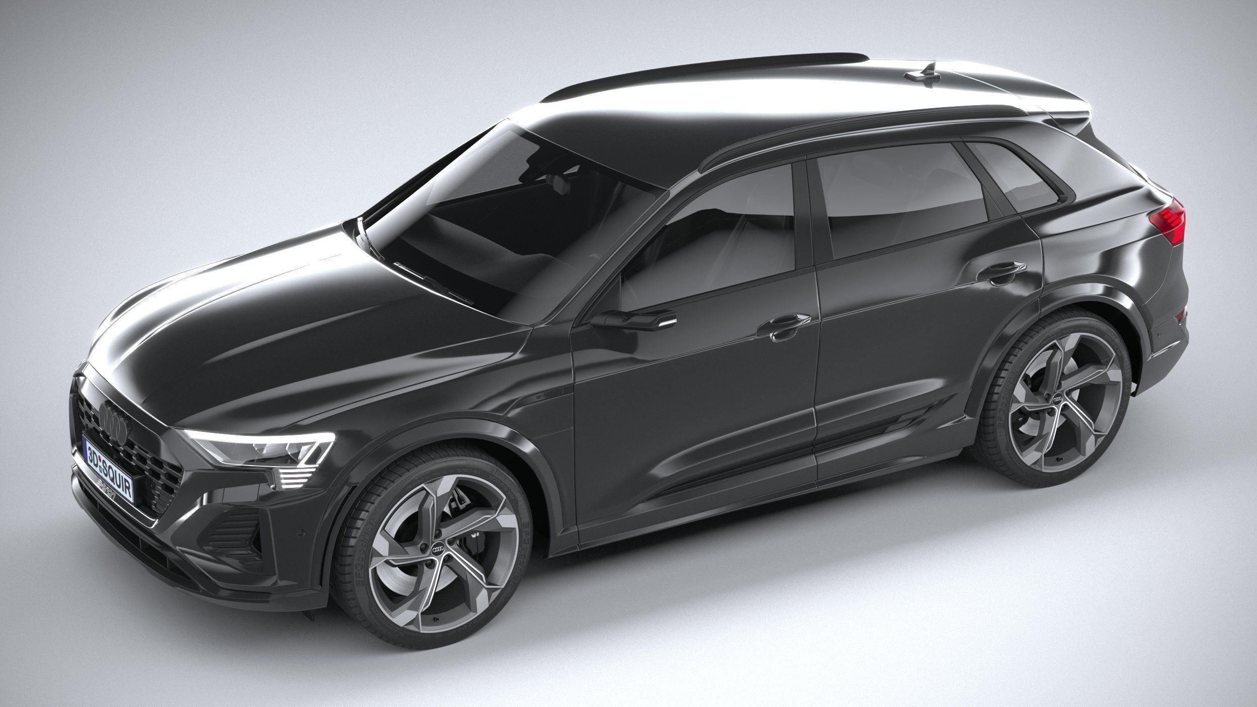 Audi SQ8 E-Tron 2024 3D model_7