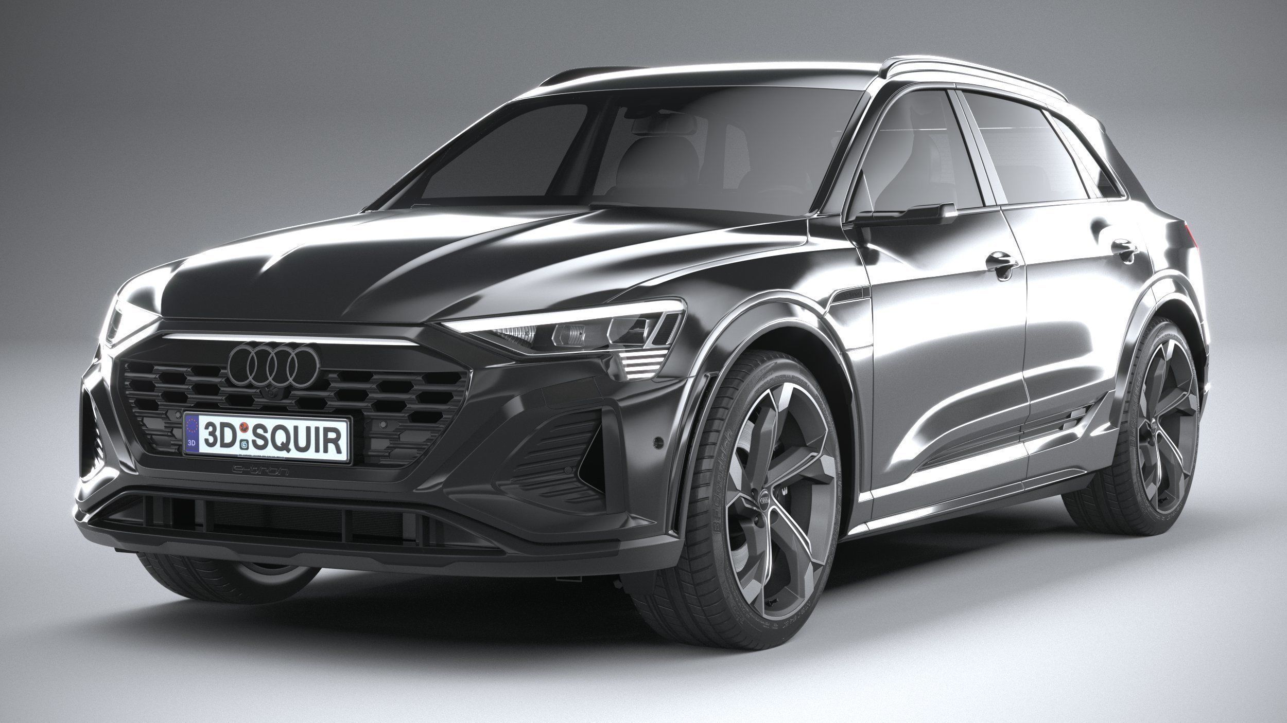 Audi SQ8 E-Tron 2024 3D model_2