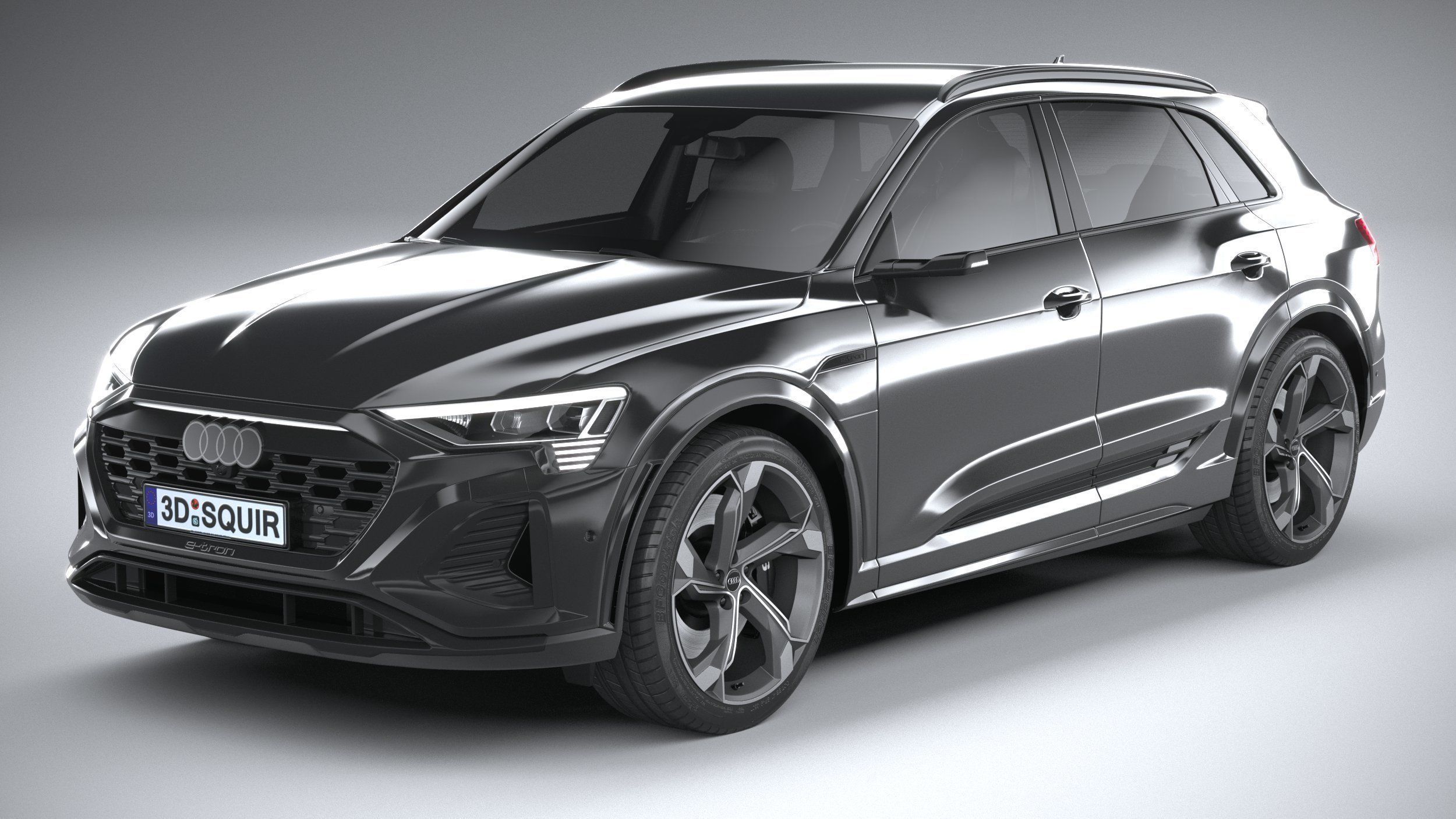Audi SQ8 E-Tron 2024 3D model_1