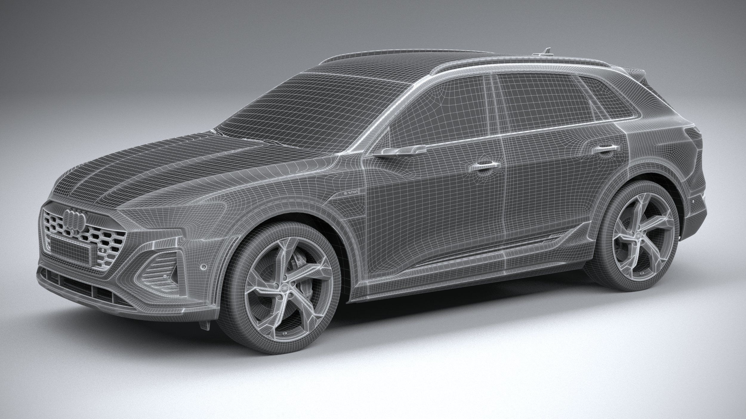 Audi SQ8 E-Tron 2024 3D model_26