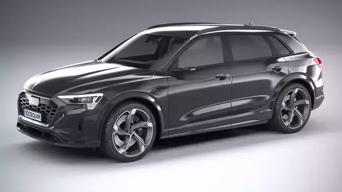 Audi SQ8 E-Tron 2024 3D model